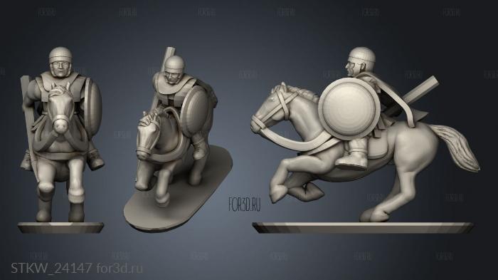 zanovo Strip Greek Heavy Cavalry stl model for CNC