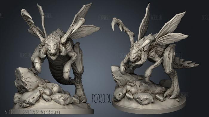 Zergling Starcraft Edy The Cross stl model for CNC