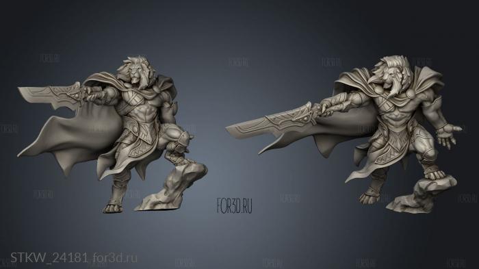 Zodiac War Leo EXC 3d stl модель для ЧПУ