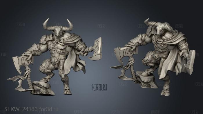 Zodiac War Taurus EXC Tauro 3d stl модель для ЧПУ