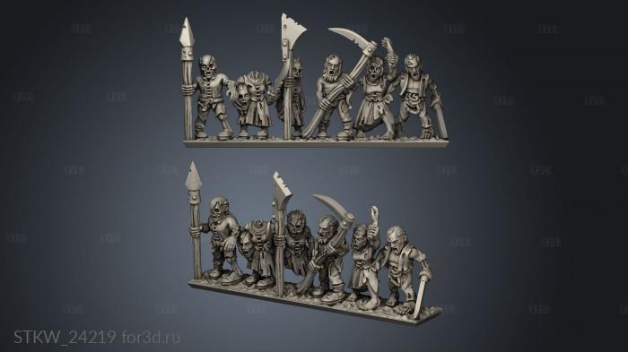 zombies stl model for CNC