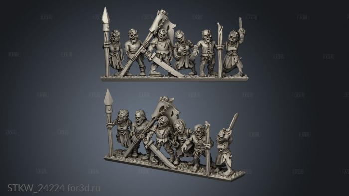 zombies stl model for CNC