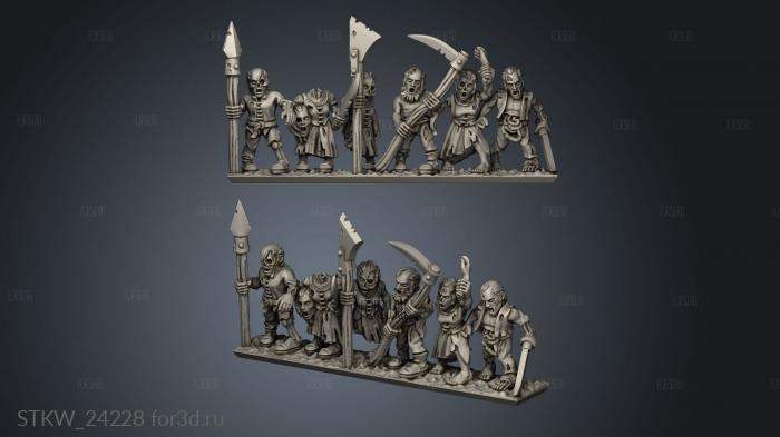 zombies stl model for CNC