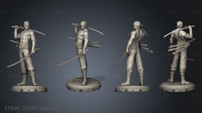 Zoro stl model for CNC