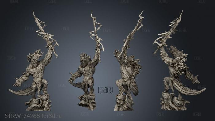 Kulkas Storm Troll Boatboss Zulkaz legs stl model for CNC