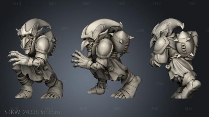 night goblin lineman 3d stl модель для ЧПУ