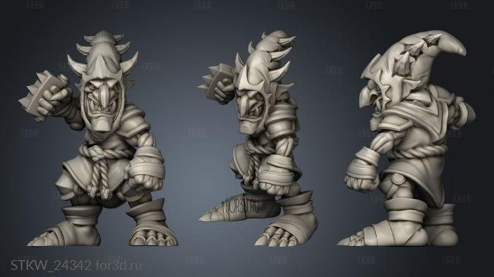 night goblin lineman 3d stl модель для ЧПУ