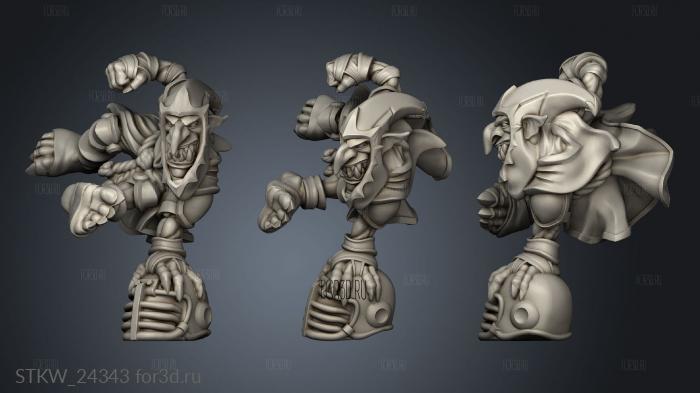 night goblin lineman 3d stl модель для ЧПУ