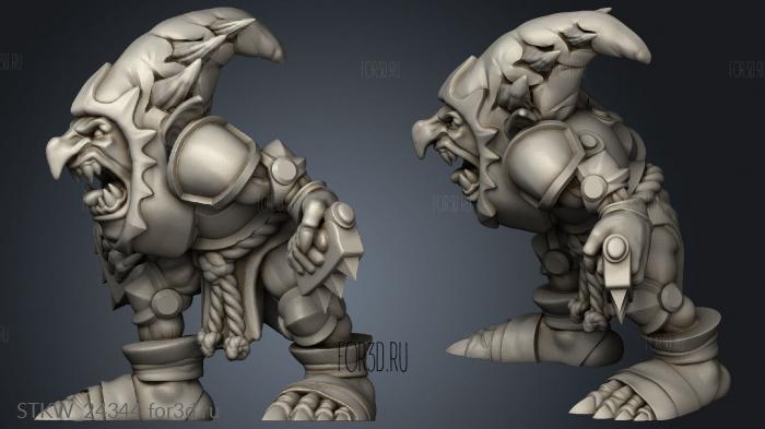 night goblin lineman 3d stl модель для ЧПУ