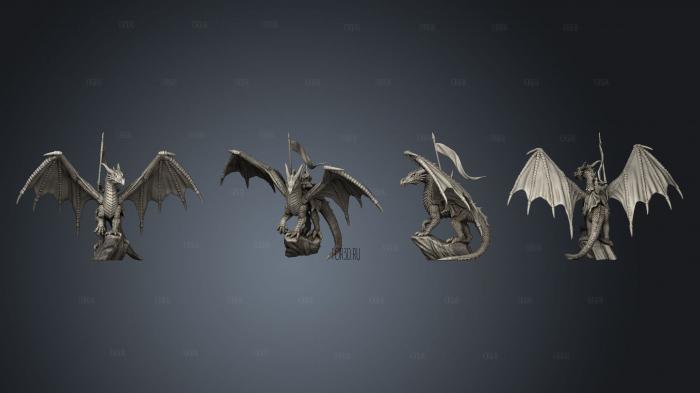 Ancient Dragon 3d stl модель для ЧПУ