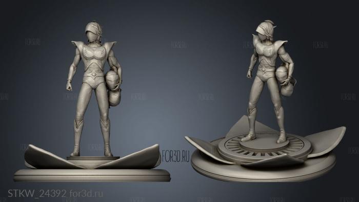 Actarus statue helmet down stl model for CNC