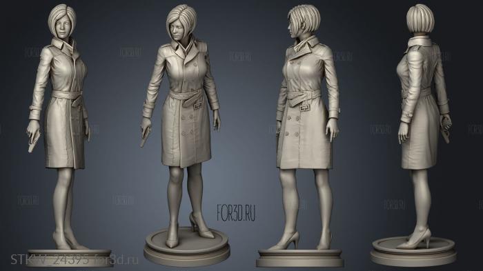 ADA Wong DRESS CLOAK stl model for CNC