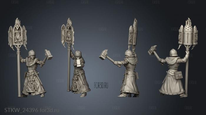 SISTER Bearer stl model for CNC