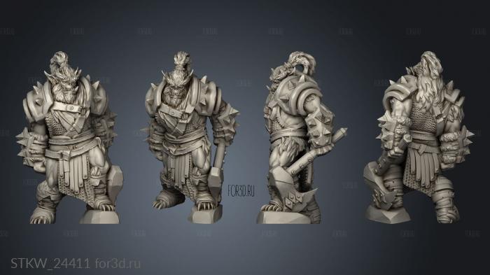 Kin Folk Tusk Lands Bugbear 3d stl модель для ЧПУ