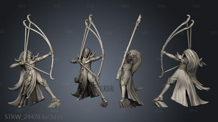 Aeolian Archer stl model for CNC