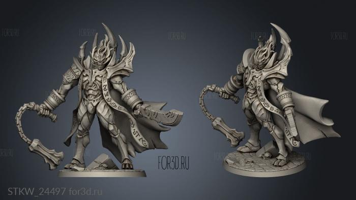 Epic Boss Oscars the Sarcophagus Guardian stl model for CNC