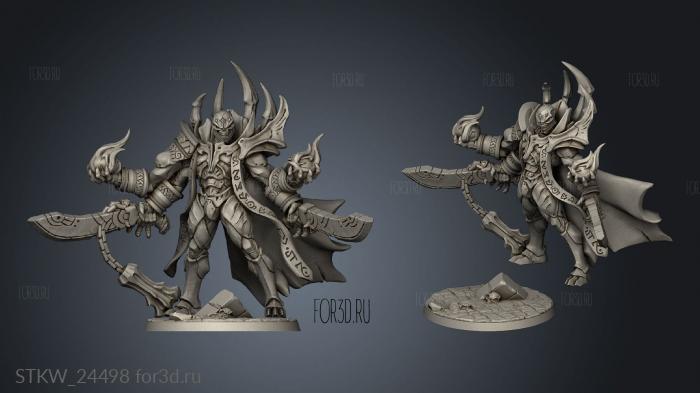 Epic Boss Oscars the Sarcophagus Guardian stl model for CNC