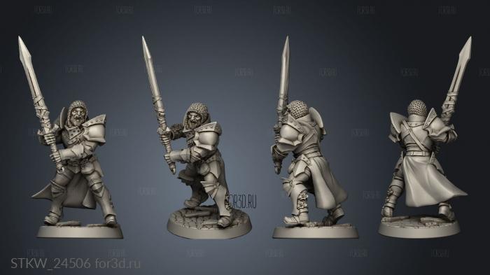 Fighters Guild Fighter Greatsword stl model for CNC