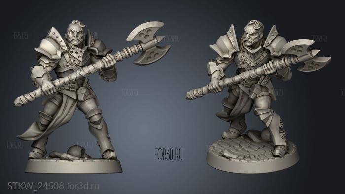 Fighters Guild Great Axe stl model for CNC