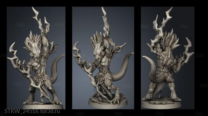 Goldman Lizards Kantot Stormcaller stl model for CNC