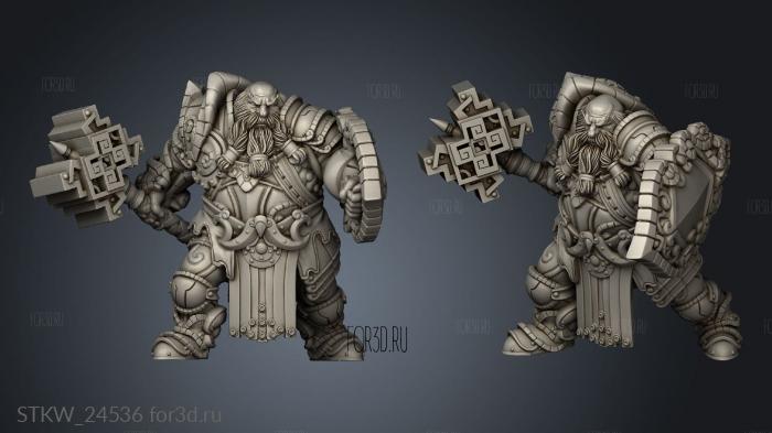 Warriors 3d stl модель для ЧПУ