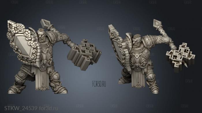 Warriors 3d stl модель для ЧПУ