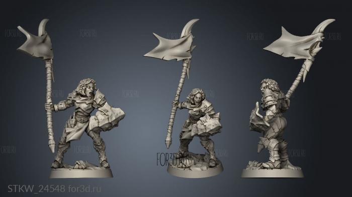 Scourgeland Survivors Chitin Axe 3d stl модель для ЧПУ