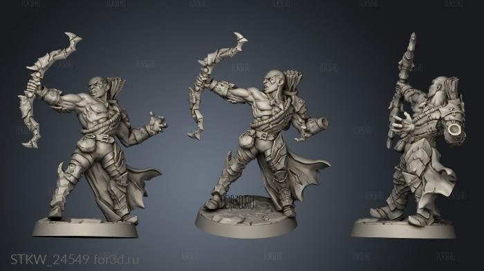 Scourgelord Survivors Chitin Bow 3d stl модель для ЧПУ