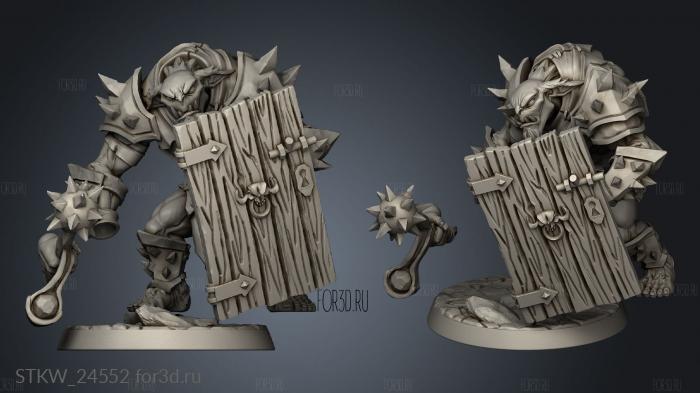Shortsword Tale Greatgoblins Thug stl model for CNC
