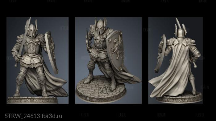 Silus Sergeant stl model for CNC