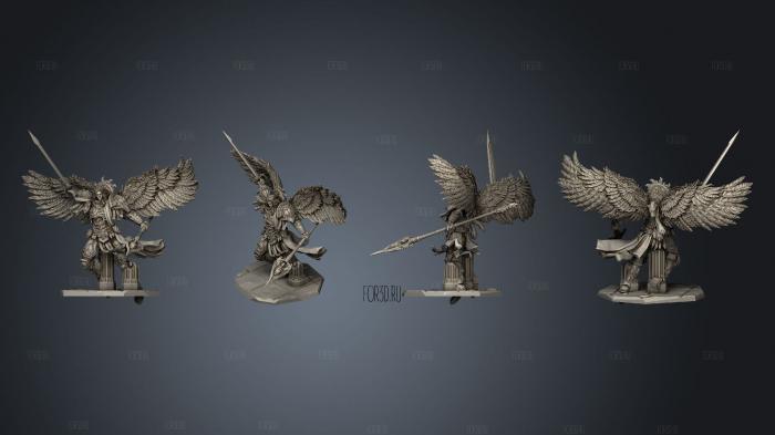 Angel Of Glory One stl model for CNC