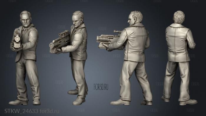 Agent COULSON Blaster stl model for CNC