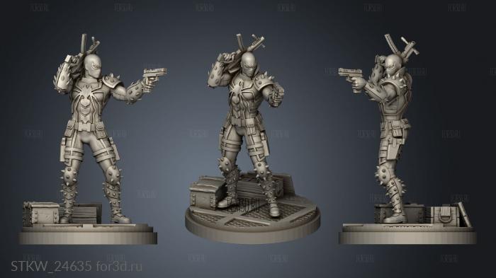 Agent Poison stl model for CNC