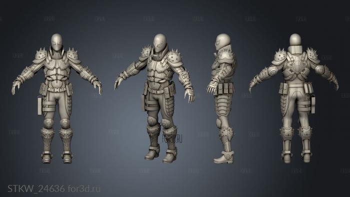 Agent Venom Flash Thompson stl model for CNC