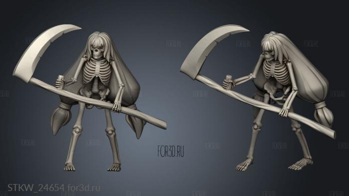 Skeleton 3d stl модель для ЧПУ