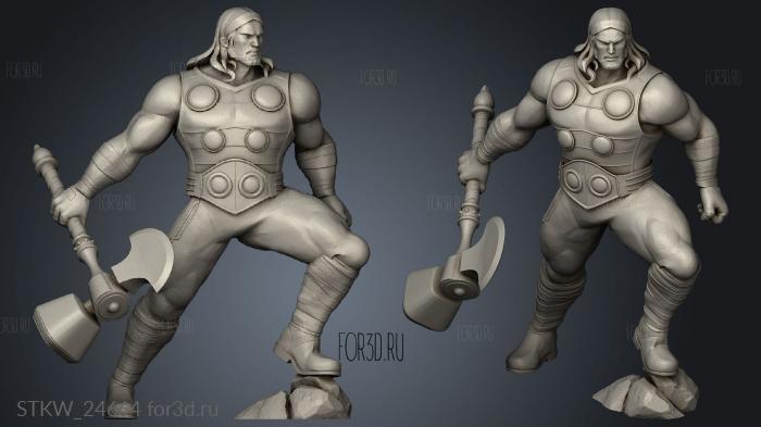 agosto thor stl model for CNC