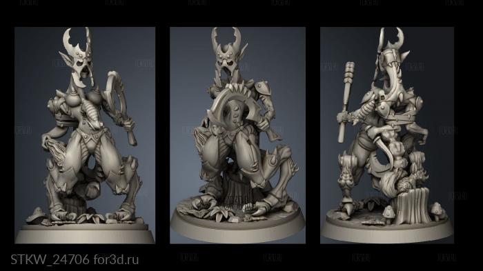 Nintael the Priestess Distortion 3d stl модель для ЧПУ