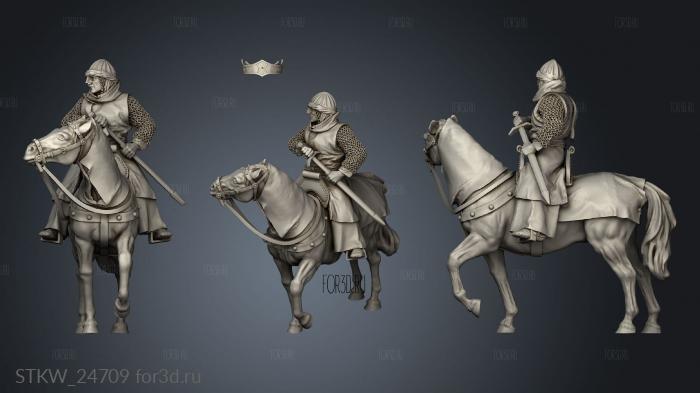 Al Mutamid ibn Abbad Ruler Sevilla Horse stl model for CNC