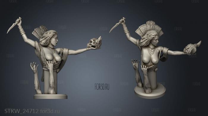 Alara The Ritual simple nsfw stl model for CNC