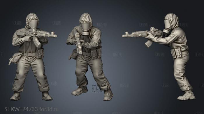 Biohazard Suit stl model for CNC