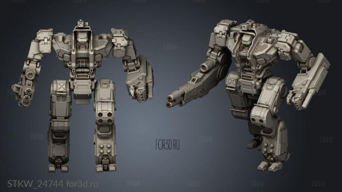 Mech stl model for CNC