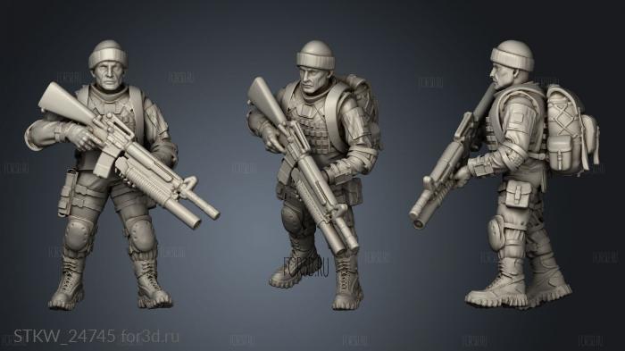 Modern survivor Man 3d stl модель для ЧПУ