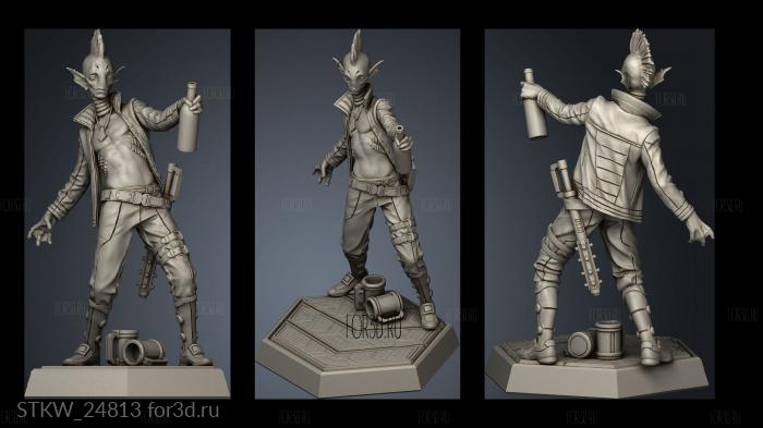 Carousing Mermilian stl model for CNC