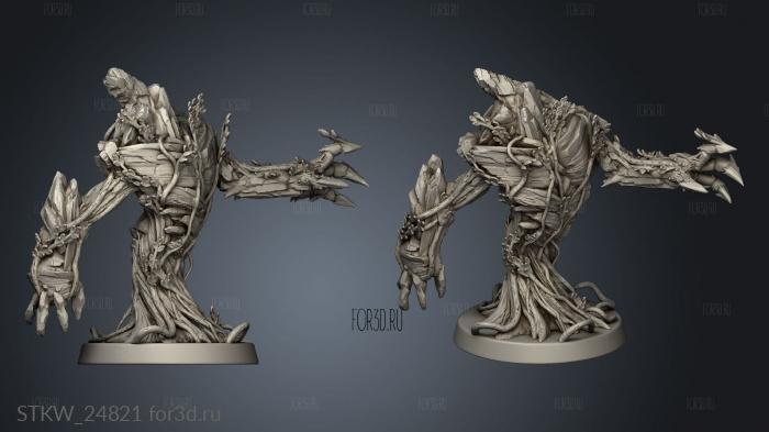 All Earth Elemental stl model for CNC