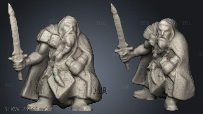 Darrak Embershard stl model for CNC