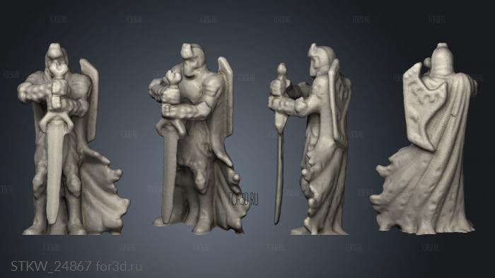 Death Knights Valkrill stl model for CNC