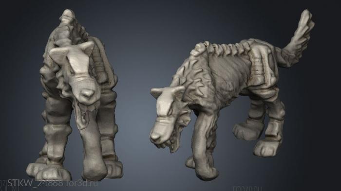 Deathstalkers stl model for CNC