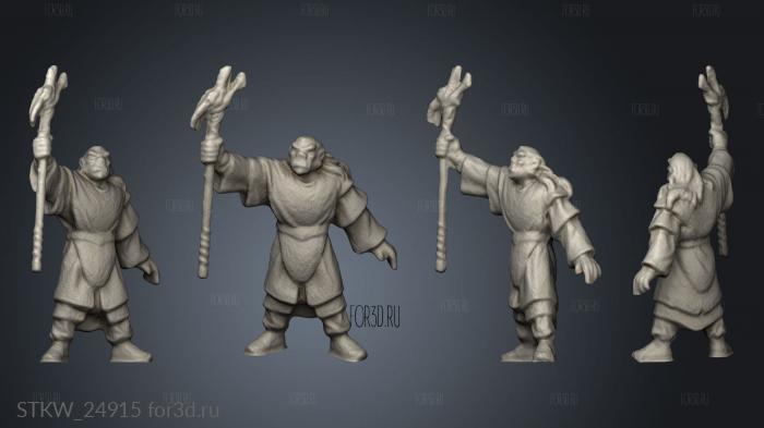 Kurrok the Elementalist 3d stl модель для ЧПУ