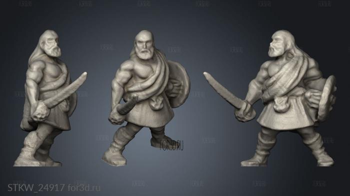 Mac Dirk Warriors 3d stl модель для ЧПУ