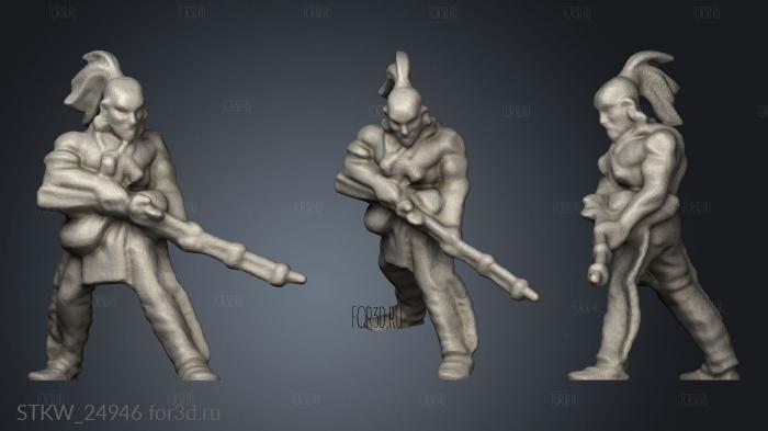 Mohican River Tribe 3d stl модель для ЧПУ